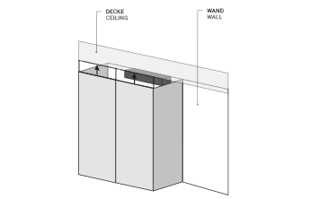 Technische tekening deurverlenging