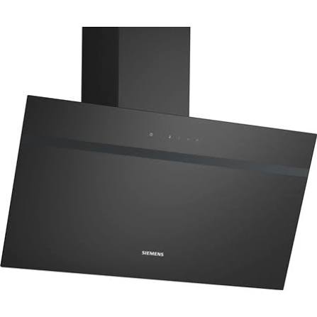 Siemens zwarte glazen wandschouwkap